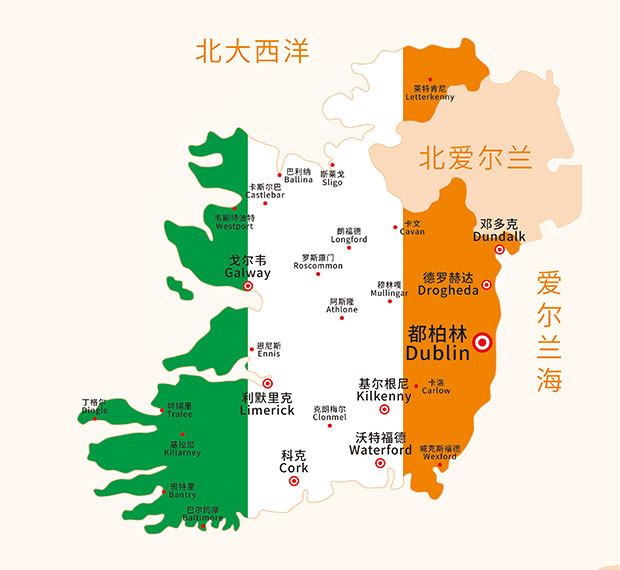 愛(ài)爾蘭的國(guó)家簡(jiǎn)介