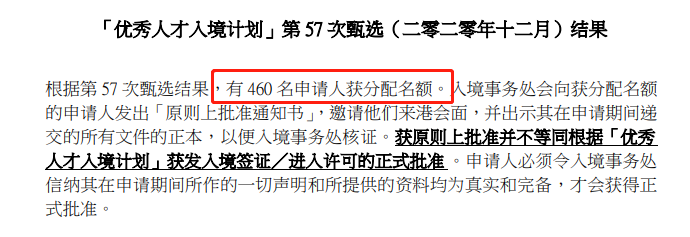 香港優(yōu)才2020第四季度甄選結(jié)果出爐！獲批總數(shù)達(dá)1709宗！