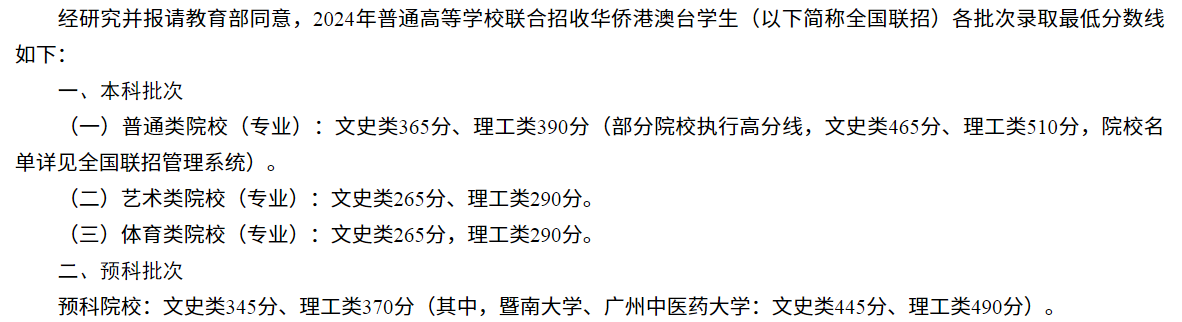 好消息！2025年華僑生聯(lián)考可報考的內(nèi)地高校增加26所至392所！