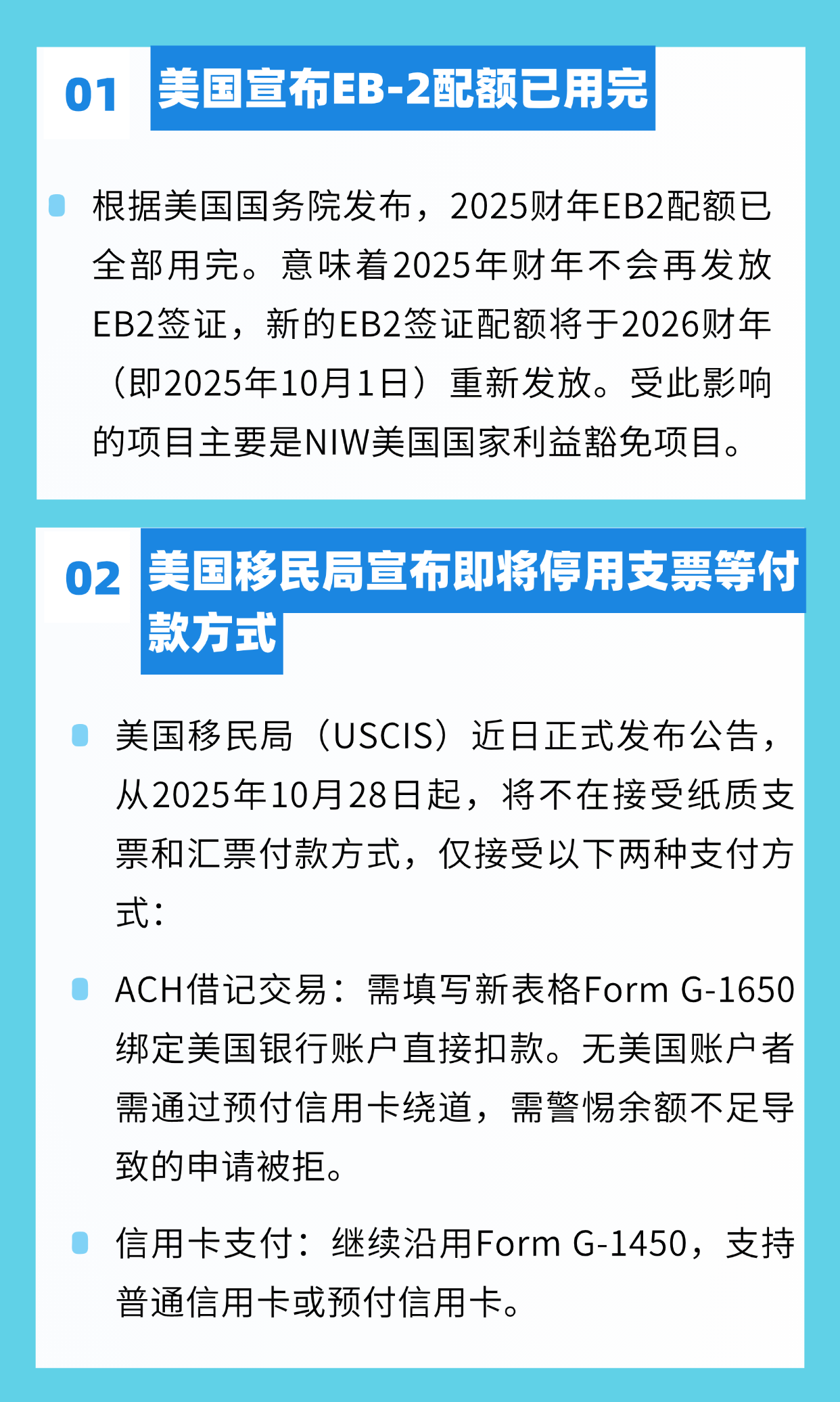 美國(guó)EB-2簽證配額已用完；圣基茨投資入籍項(xiàng)目4大改革